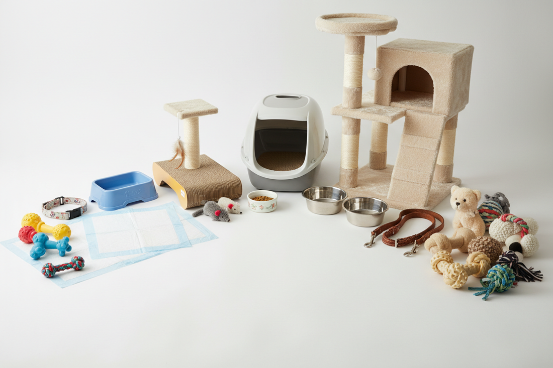 How to Choose the Right Pet Supplies for Puppies, Kittens, and Adult Pets