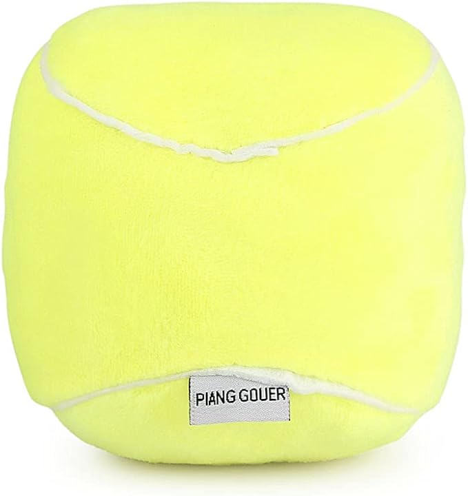 3-PACK Interactive Dog Toys Ball Suitable for Small and Medium Dogs, Soccer Ball, Football and Tennis Balls for Dogs, Stuffed with Fluffy Squeak Dog Toys, Puppy Dog Plush toys, Dog Birthday Gifts