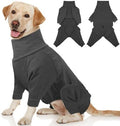 Dog Winter Coat,Full Body Pajamas Onesie Warm Dog Cold Weather Jacket,4-Legged Onesie Jumpsuit,High Collar Snowsuit Sweater for Walking, Hiking, Travel, Home Wear