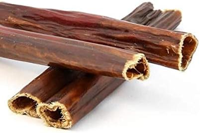 Dog Nip! 6 Inch Taffy Sticks - Gullet Esophagus Sticks (1 Pound) (Approx. 35-45 Pieces) Naturally Rich in Glucosamine and Chondroitin - Joint Health - Grass Fed Beef