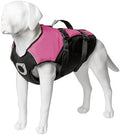 Stunt Puppy Float Doggy Life Jacket, Ergonomic Dog Life Vest for Swimming, Patented Design for Secure Fit, Small Wide, Pink