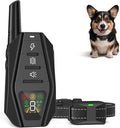 Small Dog Shock Collar for Small Dogs 5-15lbs, Ultra-Dog Training Collar with 3300Ft Remote Range,3 Training Mode Beep,Vibration,Shock, Waterproof Bark Collar (Black-B)