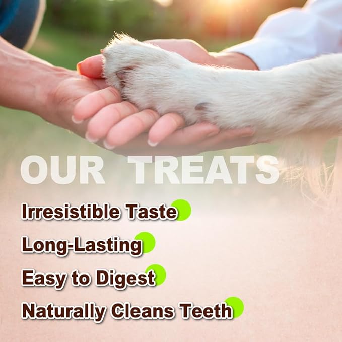 AFreschi Turkey Tendons for Dogs, USA-Sourced, Healthy Dog Treats, Rawhide-Free Puppy Chews, Long Lasting, All Natural, Hypoallergenic Dog Treats for Medium Breeds, 10 oz Pack Bone (M)