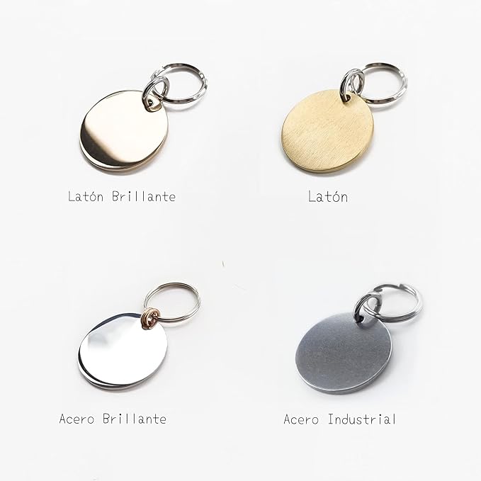Cat Dog ID Tags Personalized 9 Corolla Styles Flower Wreath to Choose for Small Pets Collar Accessories 316L Stainless Steel Engraved Custom on Both Side
