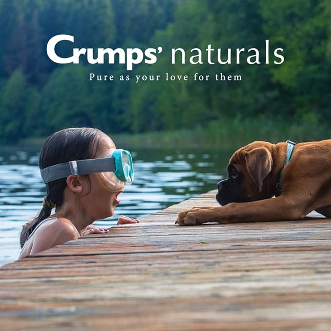 Crumps' Naturals Semi Moist Chicken Mini Trainers 10.6oz /3000g, Brown (MT-C-250)
