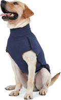 Dog Sweater Pullover Cold Weather Vest for Dogs Dog Sweatshirt & Jacket for Indoor and Outdoor Use (XX-Small, Navy Blue)
