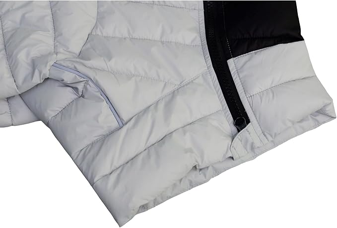 Warm Coat, 4 Legs Covered Waterproof Windproof Reflective Vest, Zippered Adjustable Outdoor Snow Jacket for Small Medium Large Dogs, Off White XXXXL