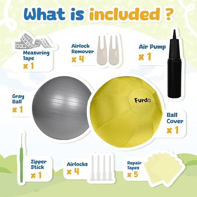 25" Herding Ball for Dogs, for Australian Shepherd, for Cattle, for Border Collie, for Blue Heelers & Medium to Large Dogs,Horse, Herding Dog Ball, Herding Toys - Yellow
