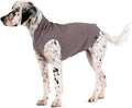 Goldpaw Stretchy Fleece Jacket for Small Dogs - Super Soft, Warm Dog Sweater - Pet Sweater Vest for Fall and Winter - Canine Clothes Made in The USA - Machine Washable - Charcoal - Size 26