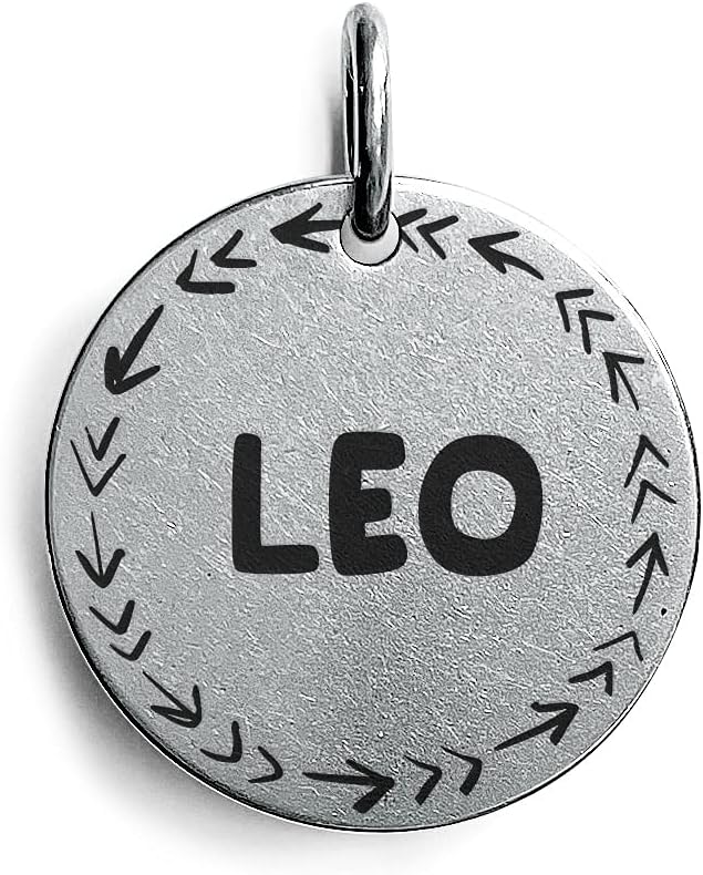 Cat Dog ID Tags Personalized 9 Corolla Styles Flower Wreath to Choose for Extra Small Pets Collar Accessories Matt Stainless Steel Engraved Custom on Both Side