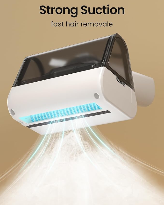 Electric Pet Hair Removal Tool,2025-Upgrade Cat&Dog Hair Vacuum & Lint Rollers Remover,Automatic Portable Hair Tool for Indoor and Outdoor,Cat Bed,Climbing Frame,Board,Carpet,Mats,Car Mats