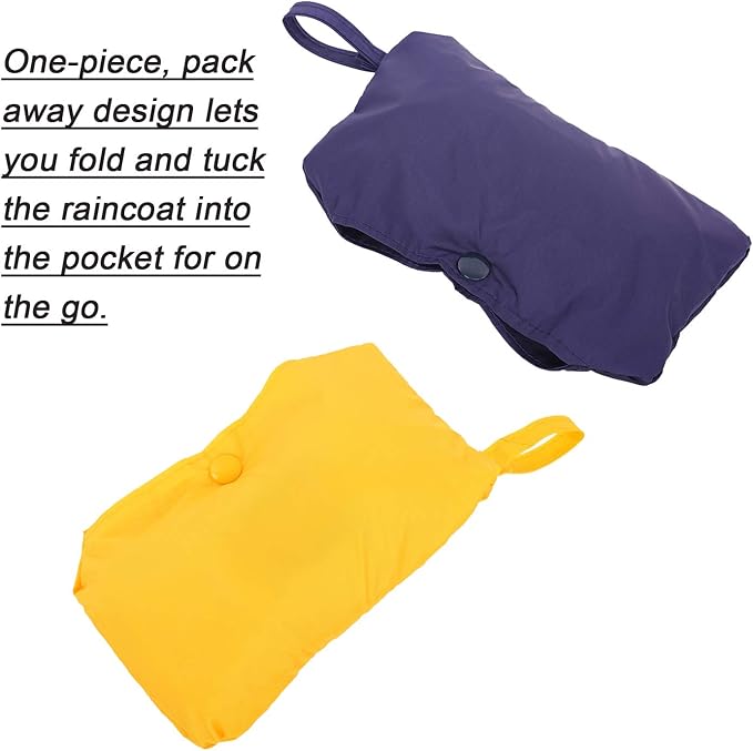 Pet Raincoat Packable Hooded Dog Rain Jacket Reflective Strips Lightweight Adjustable Poncho for Small Medium Large Dogs Yellow XL