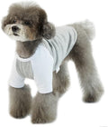 Dog Shirt for Small Dogs, Cotton, Gray