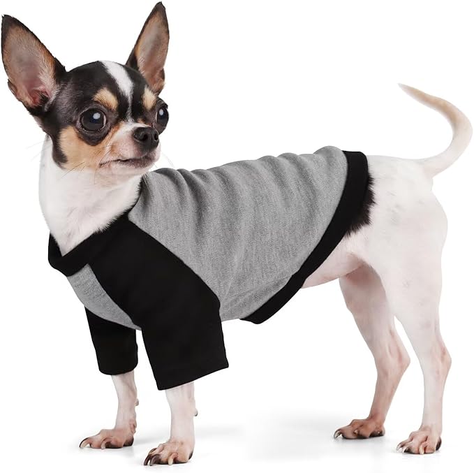Stylish Grey Block Dog Shirt: Premium Polycotton Blend, Comfortable, Breathable, and Wrinkle-Resistant. Perfect Apparel for Small, Medium, & Large Dogs, a Must-Have for Pet Lovers XS