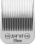 3/4" HT Pet Dog Grooming Detachable Blades,Compatible with Andis,Oster A5,Wahl KM10 Clippers,Cut Length 3/4" (19mm)