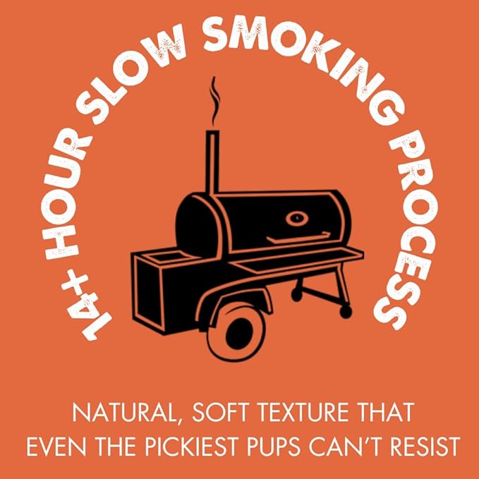 Bully Boy's Famous Beef Sticks Dog Treats | Free from Wheat, Corn, Soy, or Gluten | USA Sourced Ingredients | with Smokehouse Beef | Made in Utah | 15 oz - 3 Pack