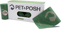 100% Certified Biodegradable Poop Bags - ASTM D6400 & OK Compost Approved, 120 Count (8 Rolls) - Leak-Proof, Extra Thick, Unscented, Plant-Based Doggy Poop Bags for Large & Small Dogs
