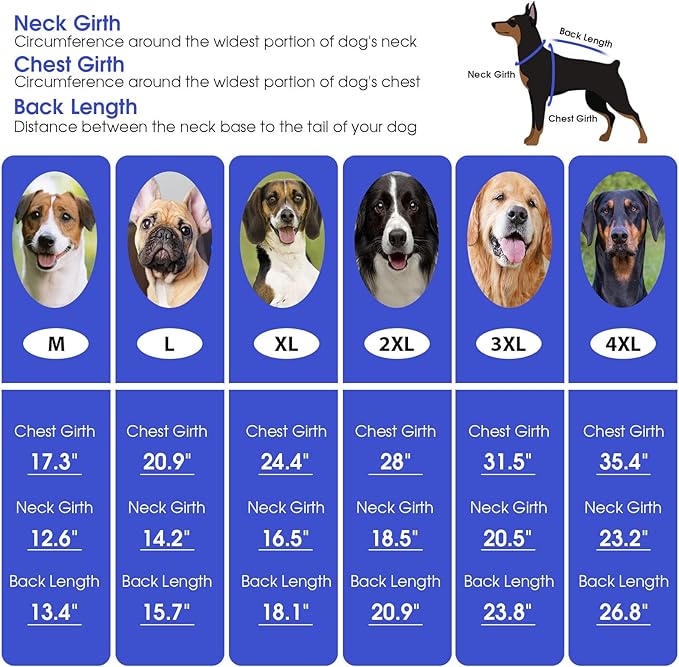 ASENKU XXXL Dog Sweaters for Large Dog Girls Boys, Pullover Turtleneck Knitted Big DoggieSweatershirt for Female Male, Doberman Great Dane Sweater for Extra-Large Breed Dogs, Blue 3XL