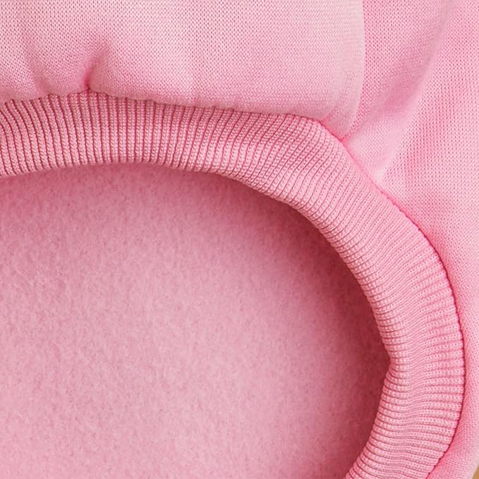 Puppy Sweater for Small Dogs Clothes Warm Winter Cat Clothe Pet Sweatshirt Knitwear Doggie Kitten Clothing, Pink, XX-Small