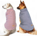 KYEESE 2Pack Dog Sweater Stretchy Dog Sweatshirt Warm Pet Coats Soft Pet Clothes Pullover Sweaters for Medium Dogs Girl Turtleneck Large Dogs Sweater