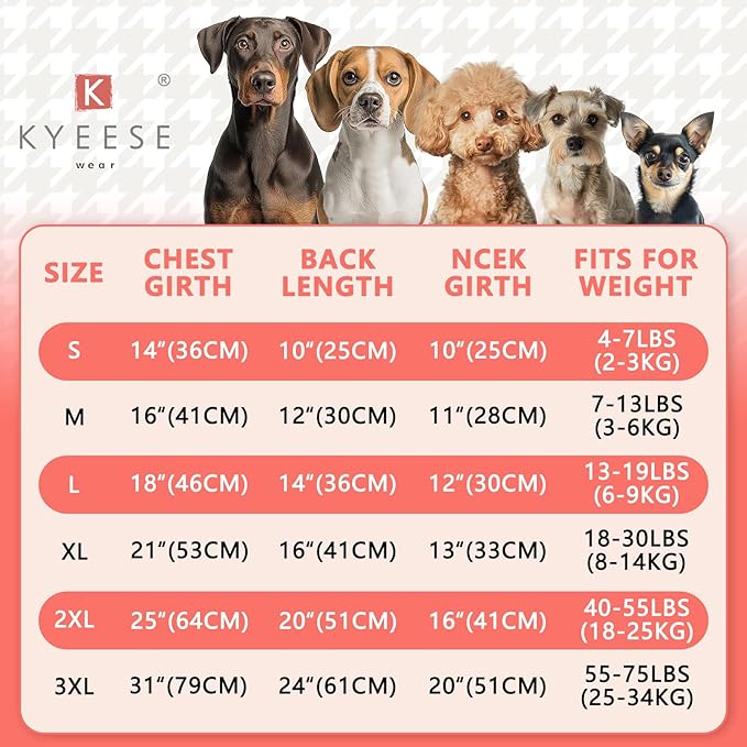 KYEESE 2Pack Dog Shirts Striped T Shirt Cotton Tank Top Soft Tee for Small Dogs Lightweight Clothes Sleeveless Dog Vest, Medium,Pink+Striped