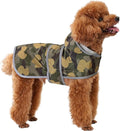 Dog Raincoat Hooded,Waterproof Rain Coat for Dogs with Adjustable Belly Strap,Reflective Strips, Lightweight Slicker Poncho Rain Jacket for Small Medium Large Dogs