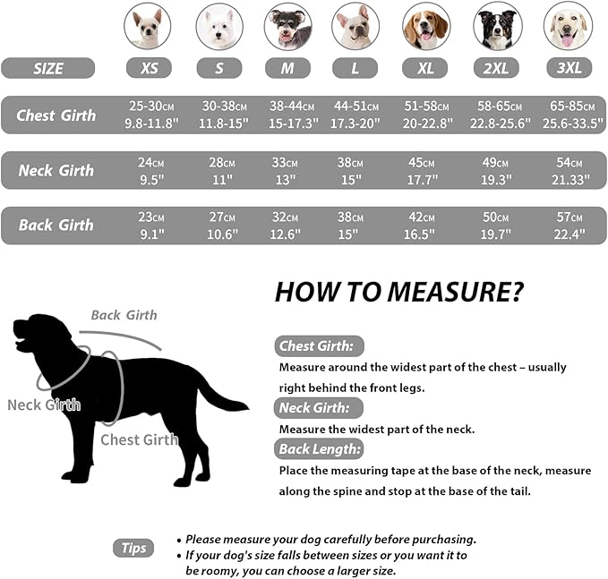 Fleece Hoodie, Windproof Waterproof Coat, Winter Warm Jacket, Cold Weather Pet Apparel Clothes Vest for Small Medium Large Dogs (3XL, Silver)