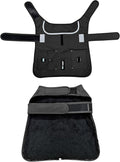 Joyride Harness FrostFlex Dog Winter Jacket - Fleece Lined & Water-Resistant - Snowsuit with Pockets for Treats & Poop Bags - Durable Cold Weather Dog Coat - Black Onyx-XXL