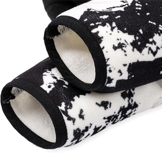 Fleece Dog Coat for Small Medium Dog,Pullover Pajamas Jumpsuit Bodysuit Puppy Coats with Legs, Pet Windproof Warm Cold Weather Jacket Full Body Vest Cozy Snowsuit Outfit Clothes (White, XXL)