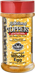 Northwest Naturals Freeze-Dried Whole Chicken Egg Functional Topper - for Dogs & Cats - Healthy, 1 Ingredient, Human Grade Ingredients, All Natural, Proudly Made in USA, 4 Oz (Pack of 1)