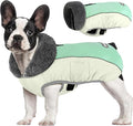 Dog Coat, Waterproof Dog Winter Jacket with Leash Hole, Reflective Adjustable Pet Fleece Sweater, Warm Snow Vest for Small Medium Large Dogs - Candy Green, 3XL