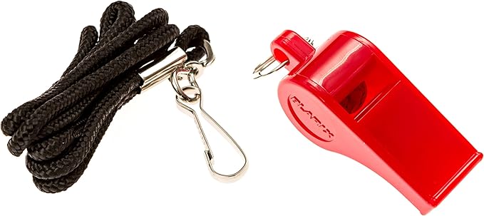 BLARIX Guard Pea Whistle and Lanyard