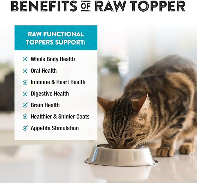 Northwest Naturals Freeze-Dried Goat Cheese Functional Topper - for Dogs & Cats - Healthy, 1 Ingredient, Human Grade Ingredients, All Natural, Proudly Made in USA, 4.5 Oz (Pack of 2)