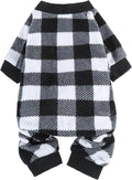 SCENEREAL Dog Pajamas for Small Medium Large Dogs Soft Pet Sweater Clothes Warm Puppy Onesie Outfits for Doggie Winter Christmas - Dog Jammies Pjs
