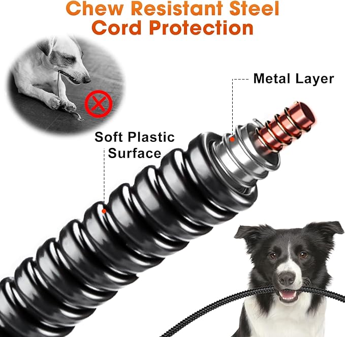 GASUR Extra Large Pet Heating Pad for Large Dogs, Waterproof Dog Heating Pad with Timer Temperature Adjustable, Indoor Heated Electric Pet Bed for Cat Dog, Anti-bite Pet Heated Pad, 47''x28'', XLarge