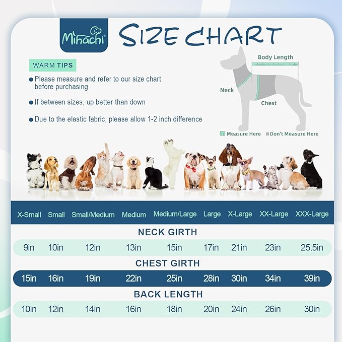 Mihachi Turtleneck Dog Sweater - Winter Coat Apparel Classic Cable Knit Clothes with Leash Hole for Cold Weather, Ideal Gift for Pet in New Year Light Purple ML