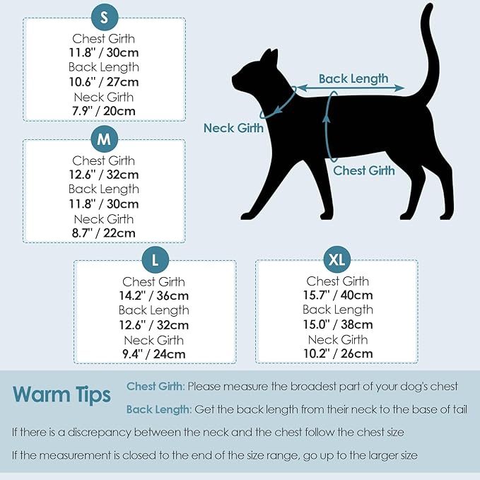 SUNFURA Turtleneck Sweater for Cat, Sphynx Cats Shirt Hairless Cat Sweaters with Sleeves, Warm and Soft Kitten Pullover Fleece Winter Pajamas Jumpsuit for Puppy Cats, Blue L