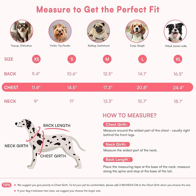 Queenmore Pullover XL Dog Sweater,Classic Turtleneck Warm Dogs Sweater with Leash Hole for Dog Girls Boys,Winter Knitwear Clothes for Dachshund,Corgi,French Bulldog(Pink,XL)