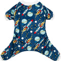 CuteBone Small Dogs Outfit Soft Puppy Onesies Pjs Dog Pajamas Pet Coat Cat Apparel Comfy Doggie Jumpsuit Bodysuit for All Seasons P16M