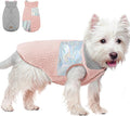EMUST Dog Snow Jacket, Sweater for Dogs, Windproof Waterproof Fleece Lining Extra Warm Coats for Dogs, Pink, M