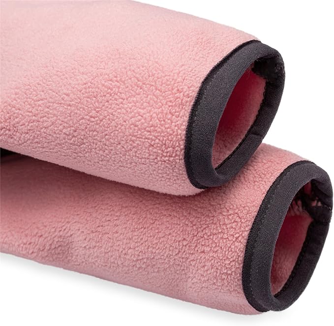 Fleece Dog Coat for Small Medium Dog,Pullover Pajamas Jumpsuit Bodysuit Puppy Coats with Legs, Pet Windproof Warm Cold Weather Jacket Full Body Vest Cozy Snowsuit Outfit Clothes (Pink, S)