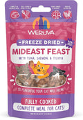 Weruva Cat Freeze Dried, Mideast Feast with Tilapia, 1oz Bag