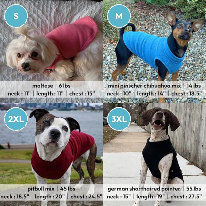 Gooby - Stretch Fleece Vest, Pullover Fleece Vest Jacket Sweater for Dogs, Pink, 2X-Large