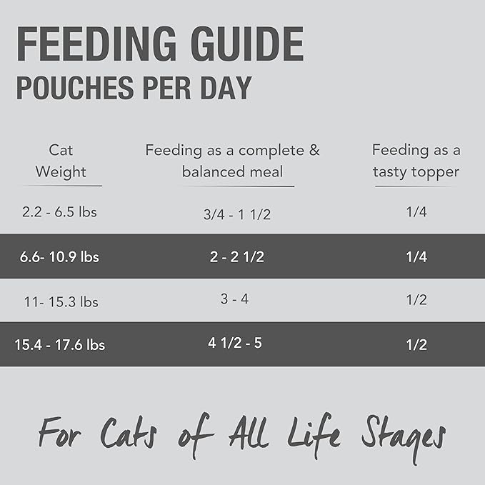 Feline Natural Wet Cat Food Pouch - Lamb & Salmon Feast, Grass-Fed & Wild-Caught, Grain-Free New Zealand Pate, 3oz Single Serve, Pack of 12