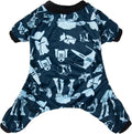 CuteBone Small Dogs Outfit Soft Puppy Onesies Pjs Dog Pajamas Pet Coat Cat Apparel Comfy Doggie Jumpsuit Bodysuit for All Seasons P47S