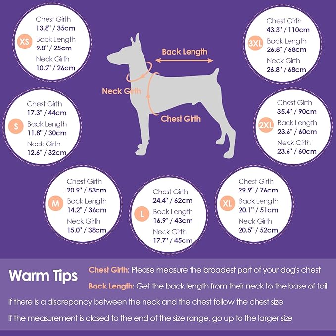 SUNFURA Dog Winter Coat, Warm Dog Coat with Harness for Medium Dogs Boys Girls, Reflective Fleece Lined Pet Winter Jacket Snowsuit for Pug, Jack Russel, Schnauzer, Blue M