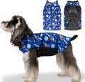 CuteBone Winter Dog Jacket - Reversible, Windproof, Soft & Thick Cold Weather Coats for Small to Large Dogs with Leash Hole