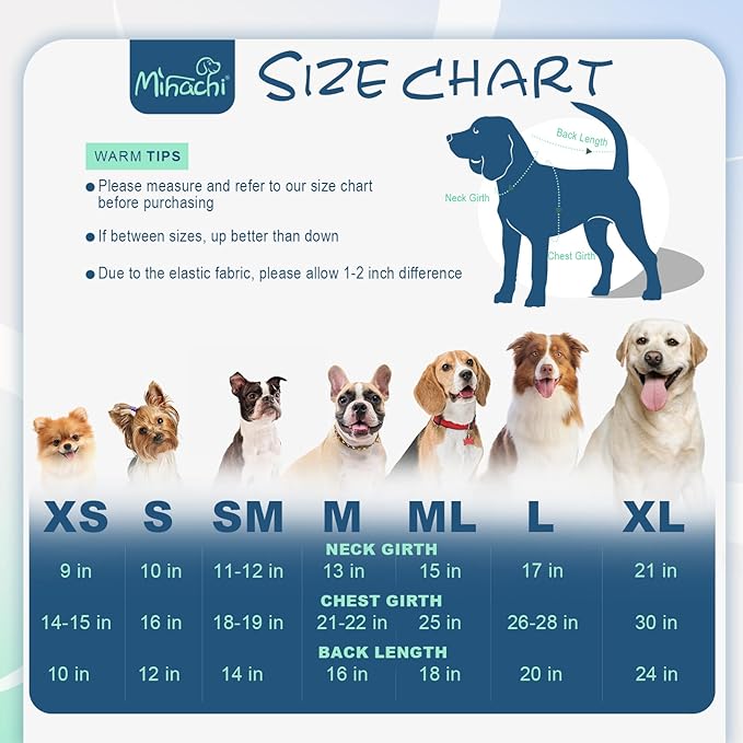 Mihachi Turtleneck Dog Sweater - Winter Coat Apparel Classic Cable Knit Clothes with Leash Hole for Cold Weather, Ideal Gift for Pet in New Year Black Small/Medium