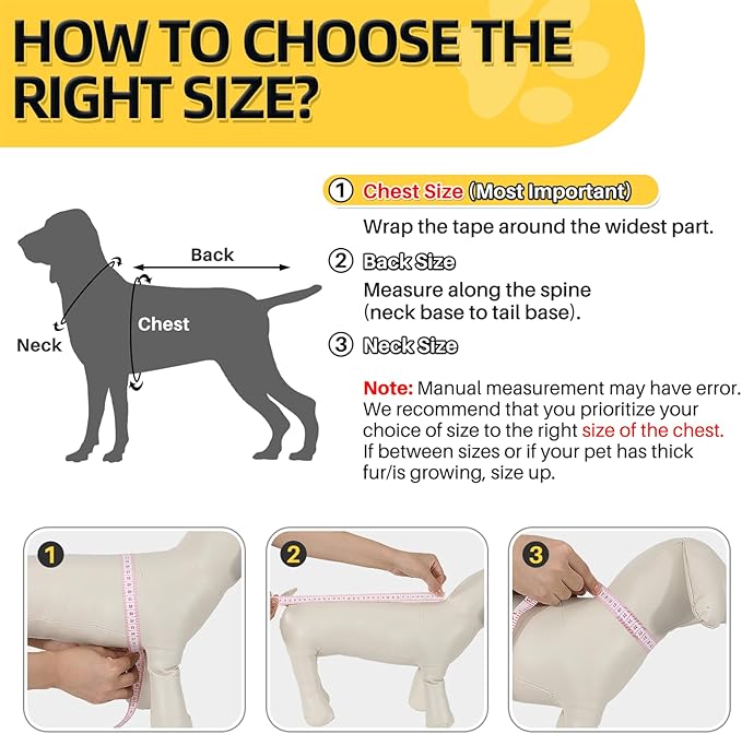SlowTon Dog Raincoat Waterproof - Dog Rain Jacket with Harness and Hood Lightweight, Reflective Dogs Rain Coat for Large Medium Small Dogs Girl Boy Puppy Poncho Pet Clothes (Yellow, S)