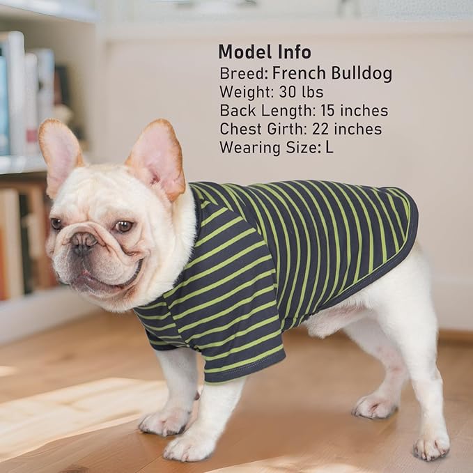 KYEESE 3Pack Dog Sweater Lightweight Dog Sweaters for Small Dogs Male Comfy Dogs Sweatshirt Pet Fleece Sweater with Sleeves Soft Cat Clothes Stretchy Cat Sweaters Pullover Pet Coat for Cold Weather